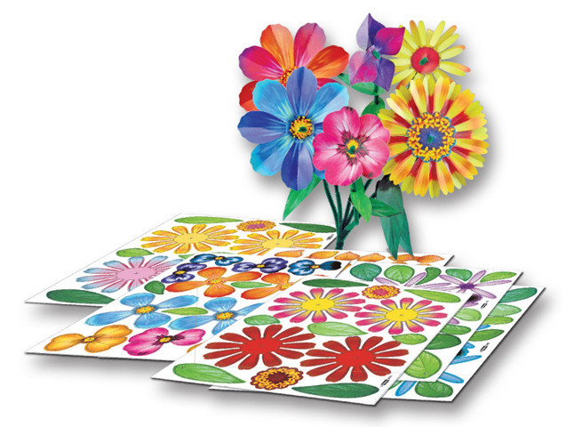 Roylco 24560 Bouquet Paper - 2.5" to 4"